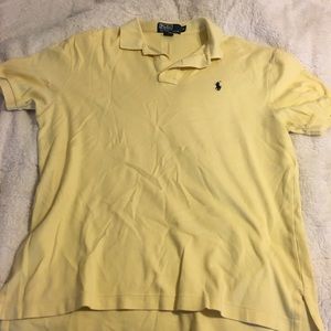 Yellow Ralph Lauren polo -M